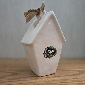 🏷️ B1G1 FREE 🏷️ Rae Dunn REST Birdhouse, Double Sided